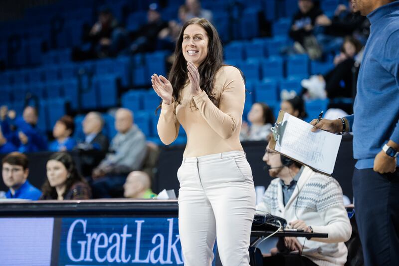 Jacey Brooks was named NIU women's basketball coach on Tuesday, April 1, 2025.