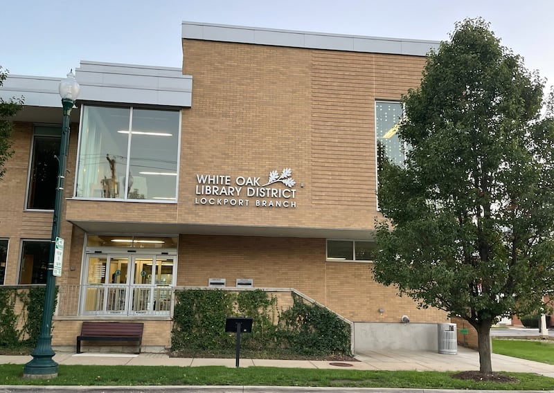 The White Oak Library Lockport Branch, 121 E. Eighth St., Lockport, as seen on Oct. 1, 2023.