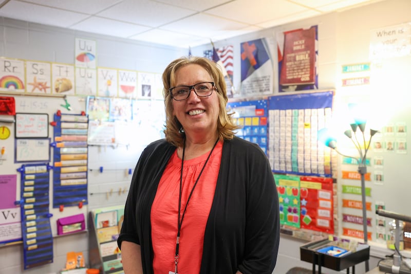 Angela Furgal is a kindergarten teacher at Grace Christian Academy.