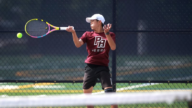 Prairie Ridge’s Jacob Kim, doubles team of Tim Jones, Cole Palese perfect on Day 1 of state meet