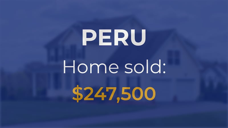 Single-family home sells for $247,500 in Peru