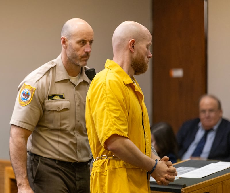 Joshua Casey leaves an Ottawa court room on Thursday, March 20, 2025.