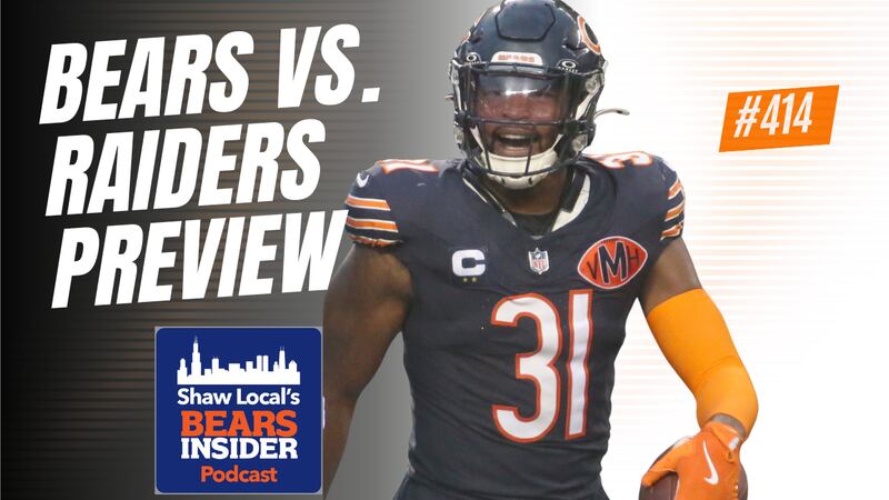 Bears Insider podcast: Bears vs. Raiders preview