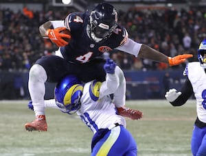 Photos: Chicago Bears season ends with 20-17 overtime divisional playoff loss to Los Angeles Rams