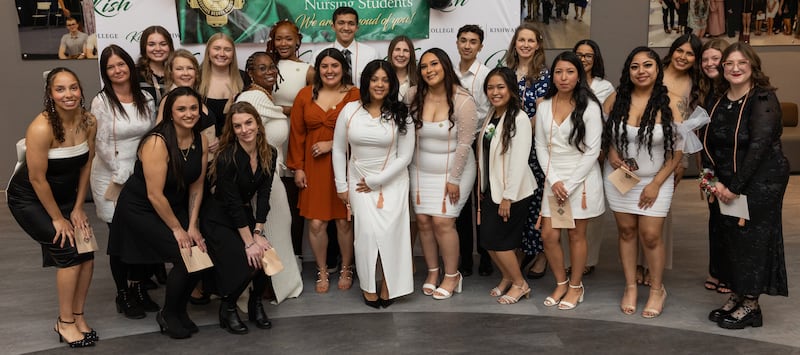 Kishwaukee College's fall 2025 nursing program graduates