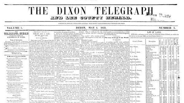 A piece of Dixon history: The birth of The Telegraph