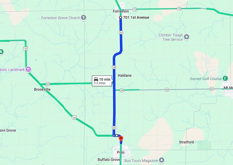 The Illinois Department of Transportation announced that weather permitting, construction on Illinois 26 in Ogle County begins Tuesday, Sept. 9. The work zone is from Willow Street in Forreston to Hillside Drive in Polo.
