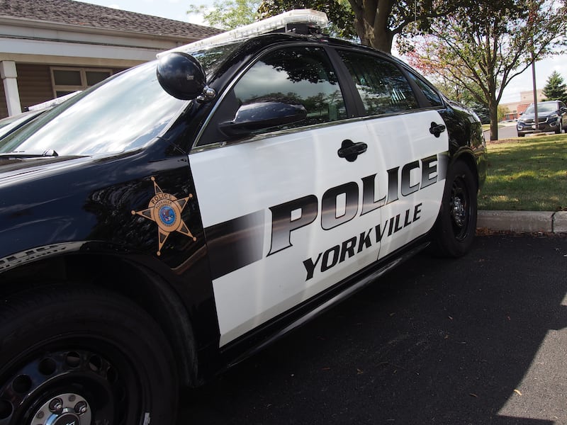 Yorkville police squad car
