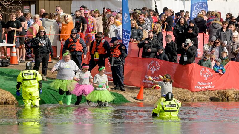PHOTOS: Taking the Plunge to support Special Olympics