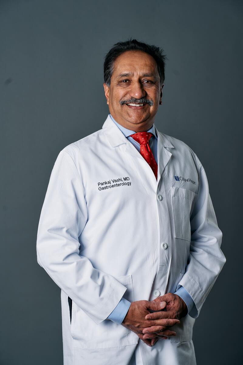 Pankaj Vashi, MD, AGAF, FASPEN, is the medical director of gastroenterology/nutrition and metabolic support at City of Hope Chicago.