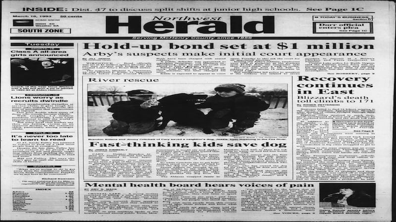 March 16 historical covers: Fast-thinking kids save dog