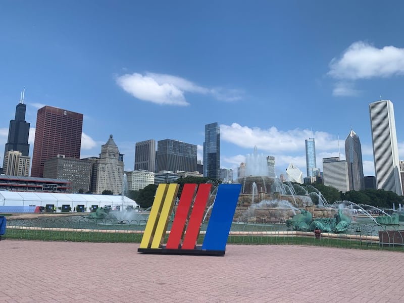Grant Park in Chicago hosted three NASCAR Cup Series races that were partially funded by grants from the Illinois Department of Commerce and Economic Opportunity.