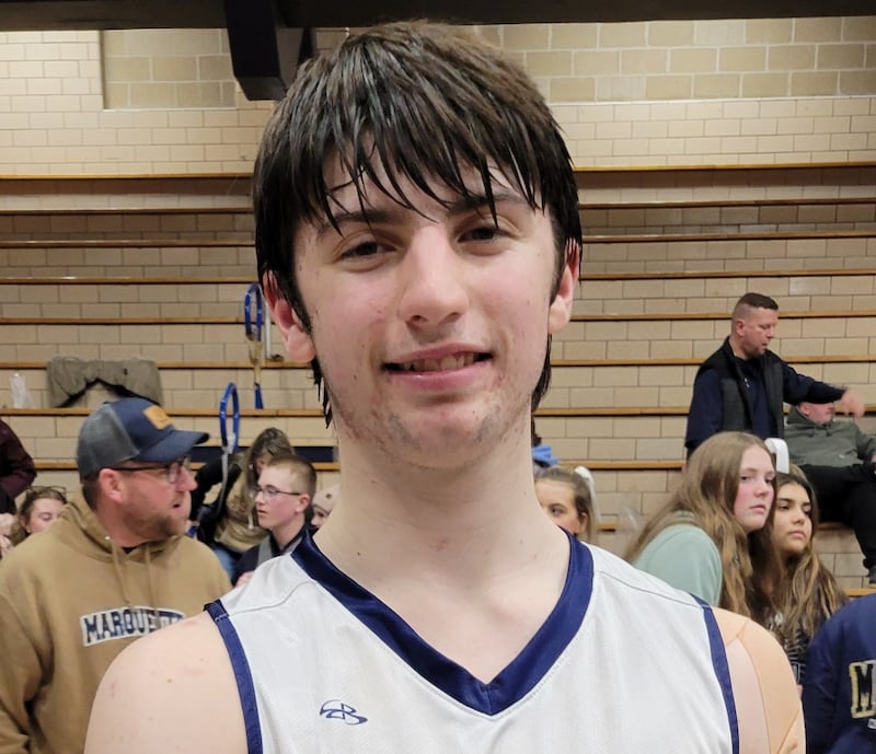 Marquette junior Alec Novotney