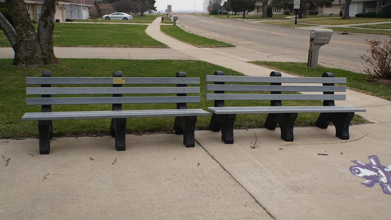 Rochelle Kiwanis Golden K ‘Bottle Caps to Benches’ program reaches 6,584 pounds donated