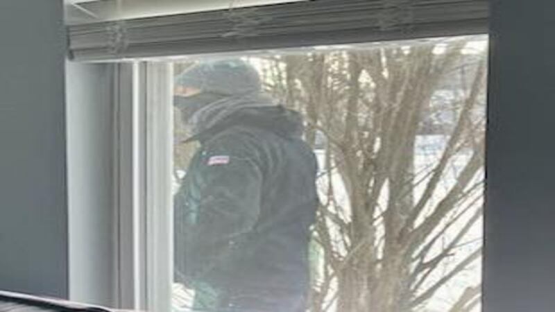 Oswego police: Husband of woman found dead in home saw man on surveillance camera