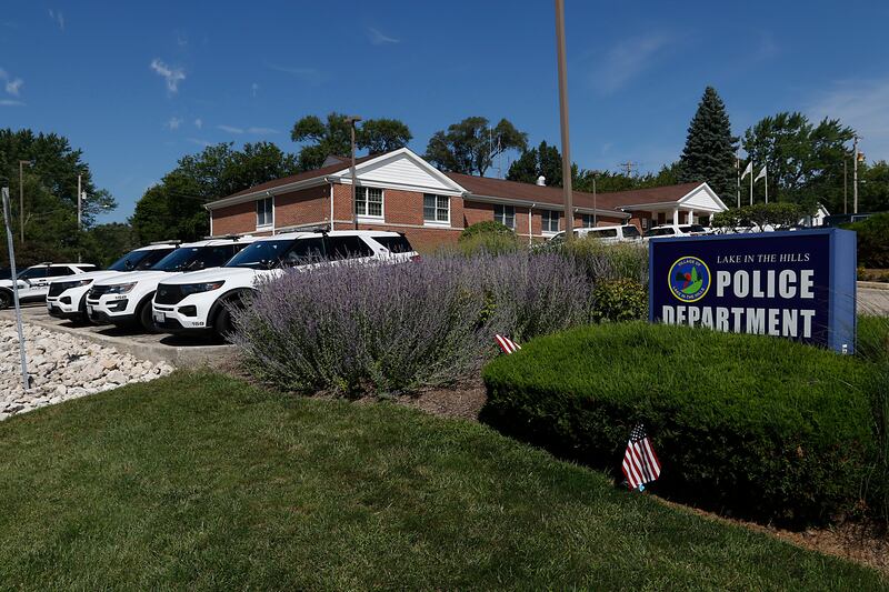 The Lake in the Hills Police Department, 1115 Crystal Lake Road, in Lake in the Hills, on Tuesday Aug. 16, 2022.
