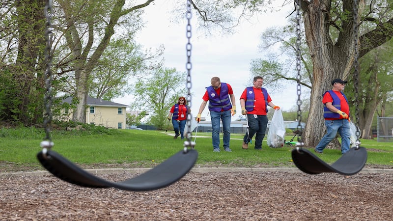 Photos: Earth Day projects completed on United Way of Kankakee & Iroquois Counties' Day of Action