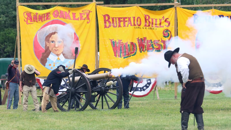 Photos: Buffalo Bill’s Wild West Show Rides Into Utica for Wild Bill Hickok Days