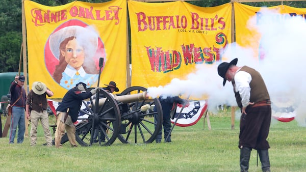 Photos: Buffalo Bill’s Wild West Show Rides Into Utica for Wild Bill Hickok Days