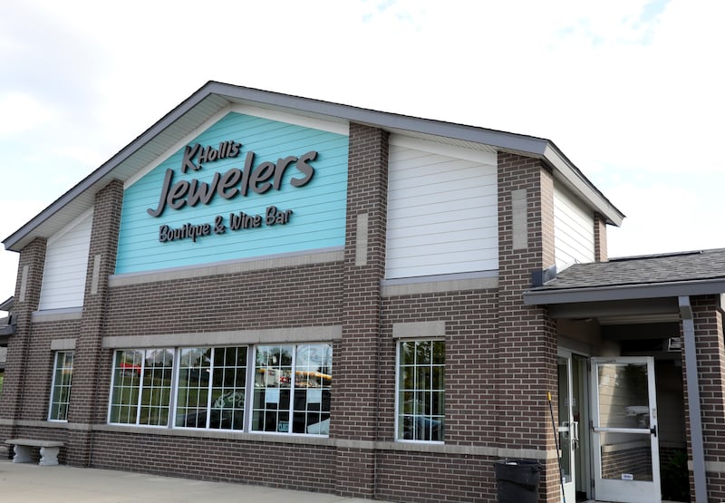 K. Hollis Jewelers owners Karen and Rob Hollis have expanded in the former Pal Joey's restaurant location on Randall Road in Batavia. The store had been located across the street in the Shoppes At Windmill Place shopping center since 2005. The new and bigger location will feature a women's boutique along with an expanded wine bar and event space.