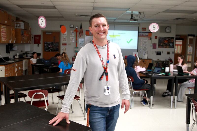 Jeff Janssen is a science teacher at Yorkville Middle School.