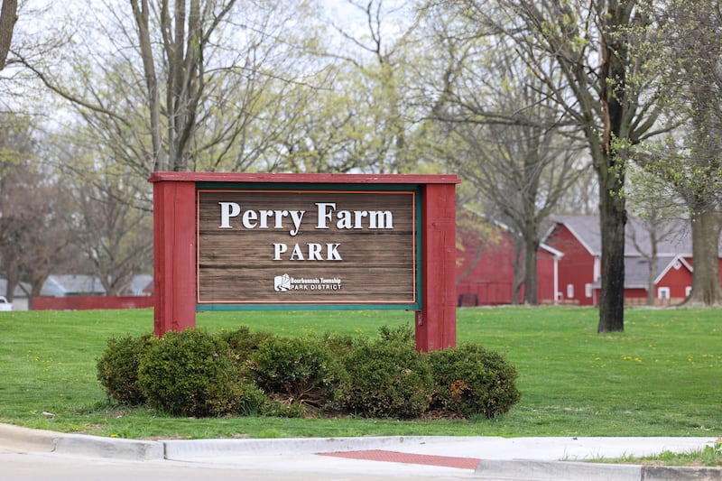 Perry Farm Park sign