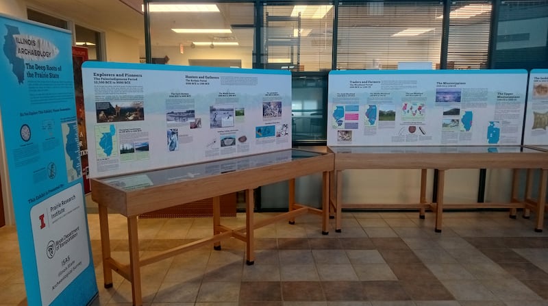 "Illinois Archaeology: The Deep Roots of the Prairie State," a traveling exhibit from the Illinois State Archaeological Survey (ISAS), is coming to Princeton Public Library. The exhibit opens May 1 and runs through May 30. "Illinois Archaeology" looks at where and how people have lived in Illinois for the last 12,500 years.