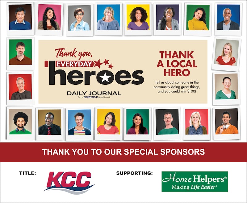 Thank you, Everyday Heroes Header - KDJ