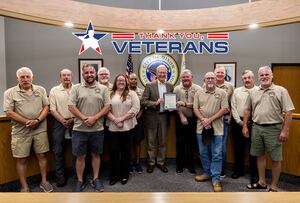 Dixon receives dual designations for honoring veterans 