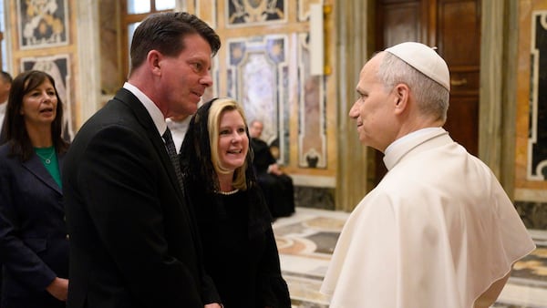 Kankakee mayor, wife meet Pope Leo XIV