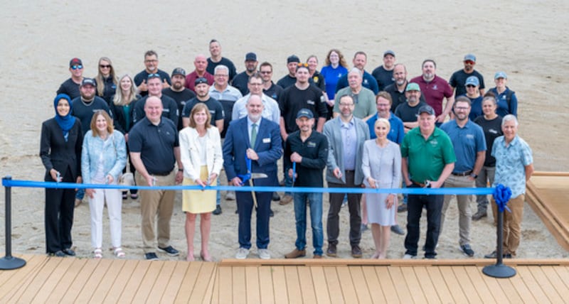 The Lake County Stormwater Management Commission, the Lake County Board and the Village of Wauconda marked the completion of the Bangs Lake Outfall Improvement Project with a ribbon-cutting ceremony May 18 in Wauconda.