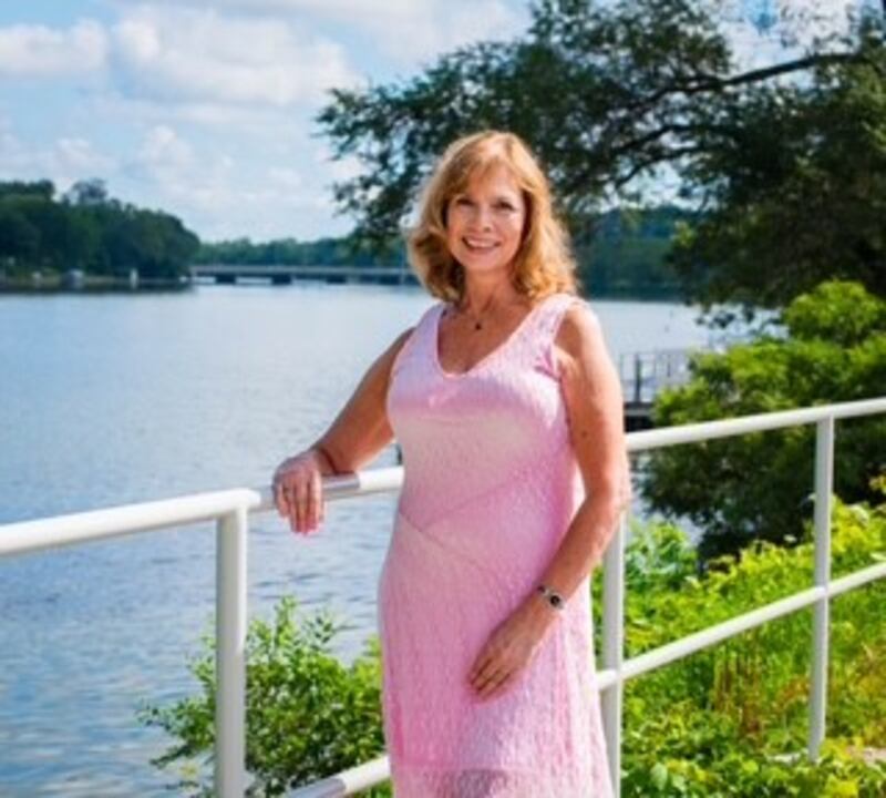Shelley Herlihy's Portrait of Hope for Making Strides against Breast Cancer, taken in 2025.
