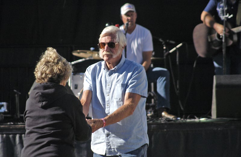 Penny and Kris Lauritzen dance to the music of Burn 'n' Bush. The Dement Town Music Fest, presented by Discover Dixon was held on Saturday, Sept. 7, 2024