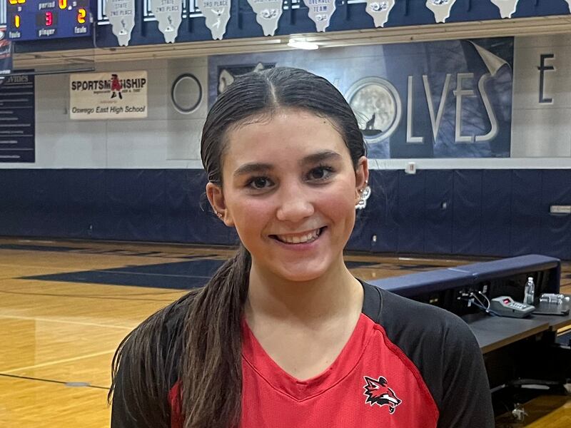 Yorkville junior Tehya Knapp