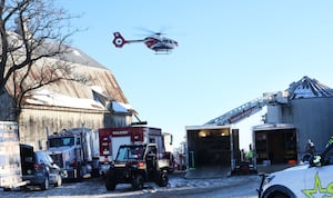 One dead, one injured in grain bin incident near Granville