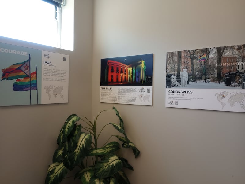 The Putnam County Public Library District announced the opening of "Flag in the Map: Charting Rainbow Flag Stories," a photography exhibition now on display in the Community Room at the Granville branch through Aug. 31 during regular library hours.