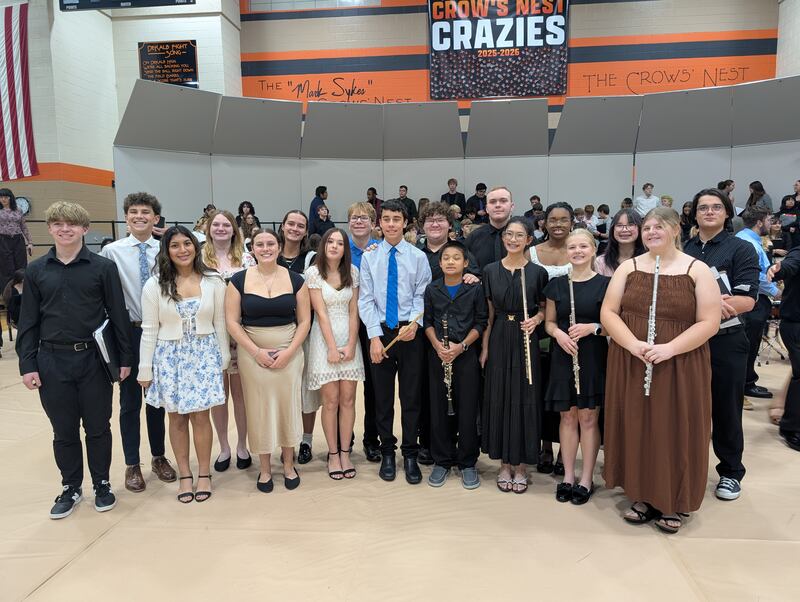 Oregon Junior Senior High School musicians just finished wrapping up their first round of the ILMEA season with the district music festival on Nov. 15, 2025.