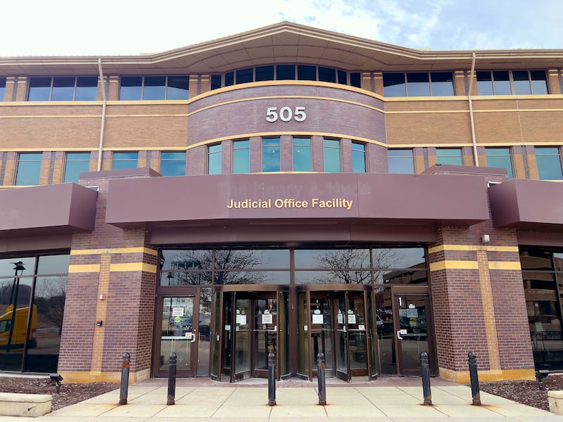 The DuPage Judicial Office Facility Wednesday, Feb. 26, 2025 at 505 N. County Farm Road in Wheaton Illinois. DuPage County officials plan to update the Gallery and to seek input from the community on the people, places, and stories that should be featured in the new exhibit.