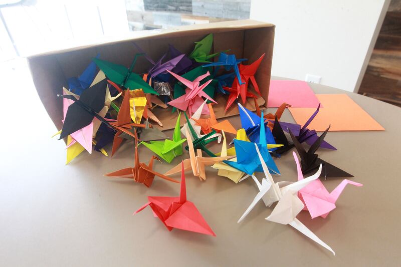 Paper cranes