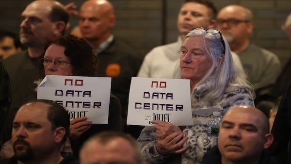 Photos: Residents speak out on Joliet data center plan