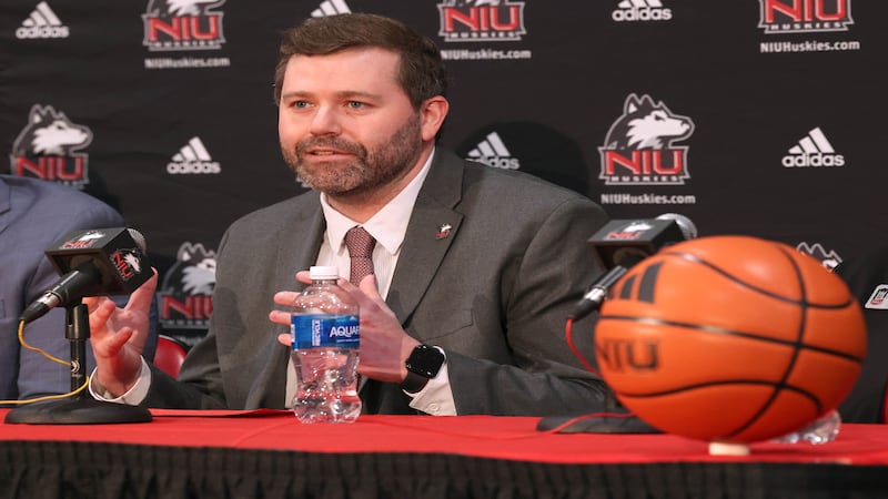 Photos: NIU introduces new men’s basketball head coach Matt Majkrzak