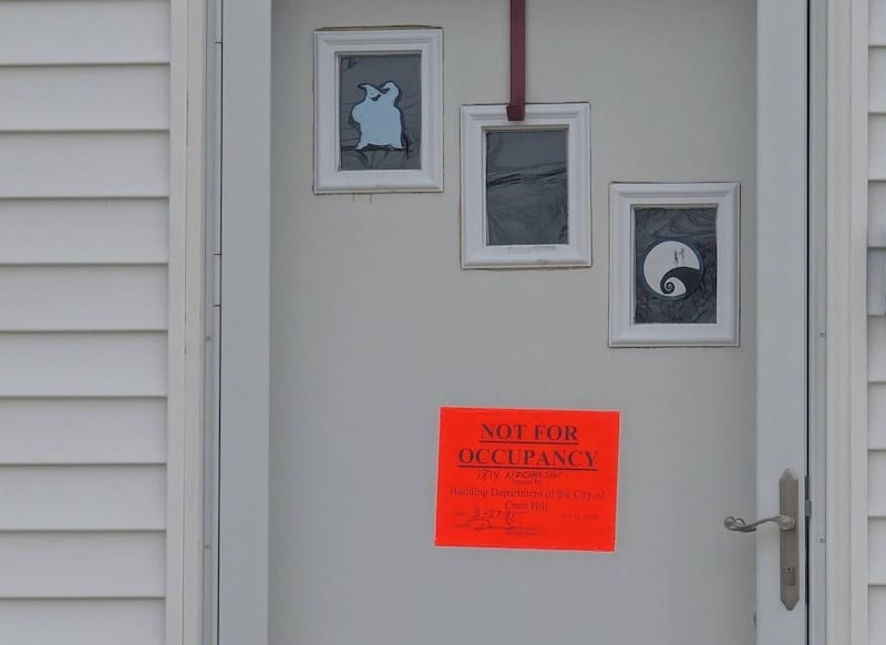 More than 20 cats and two dogs may have caused a gas leak on March 27 at a home in the 1800 block of Nicholson Street in Crest Hill, which is seen on Tuesday, April 1, 2025. the city of Crest Hill building department has since deemed the home uninhabitable.