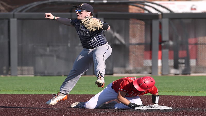 Photos: Hiawatha baseball meets South Beloit at NIU