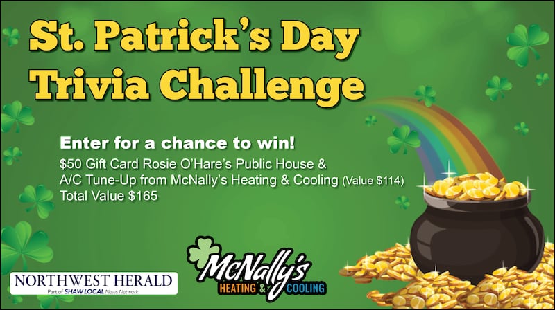 McHenry County St. Patrick's Day Trivia Challenge