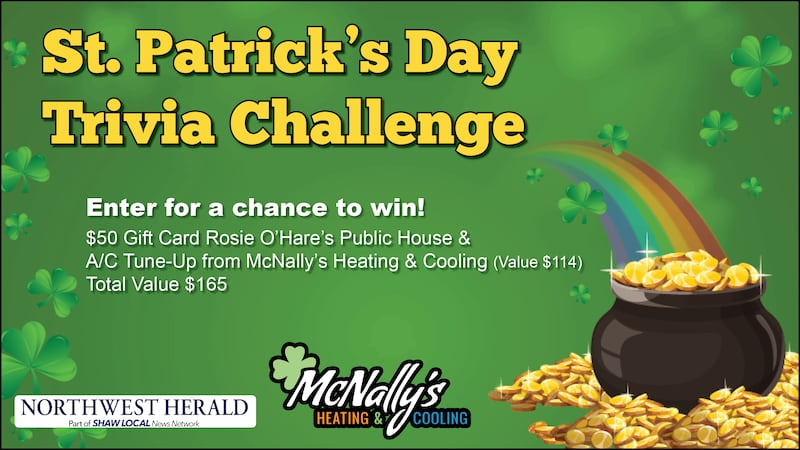 McHenry County St. Patrick’s Day Trivia Challenge!