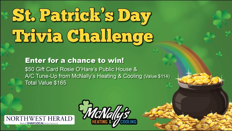 McHenry County St. Patrick’s Day Trivia Challenge!