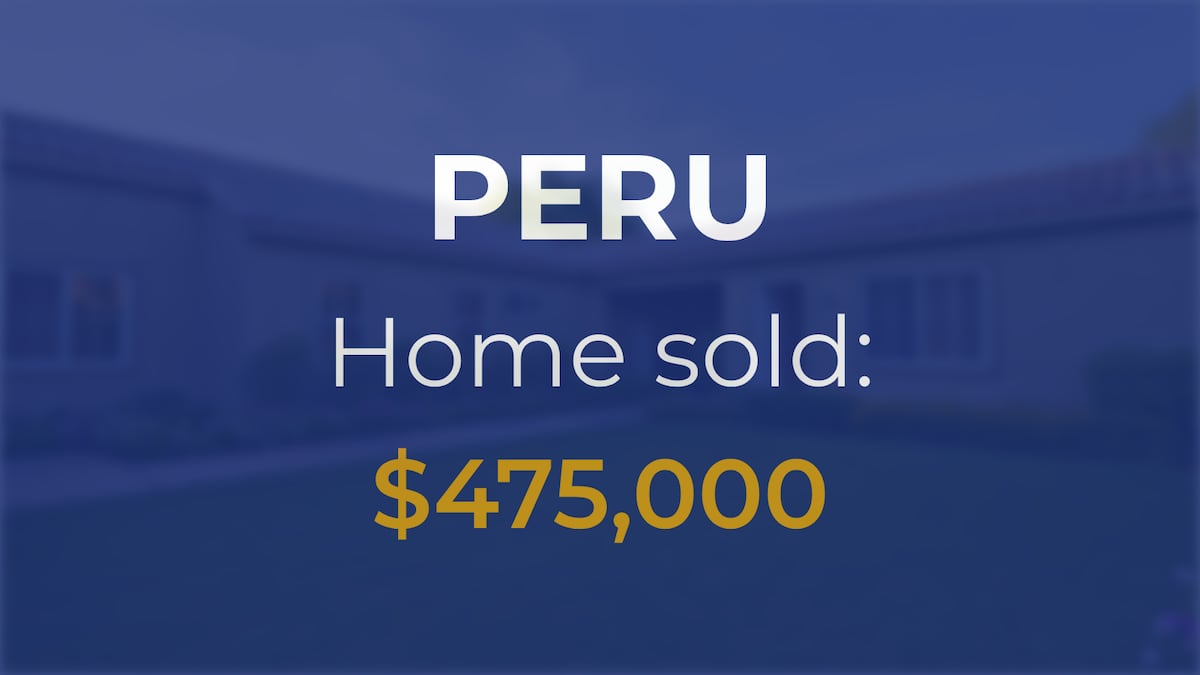 Peru: Single-family home sells for $475,000