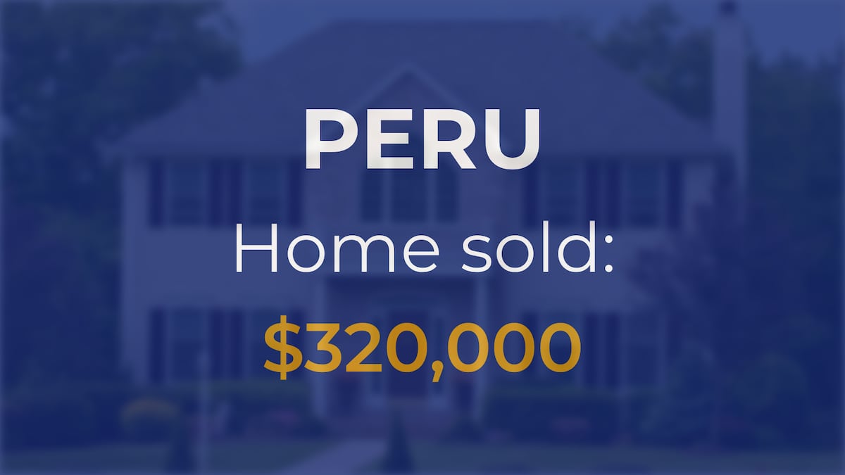 Single-family home sells in Peru for $320,000