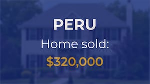 Single-family home sells in Peru for $320,000