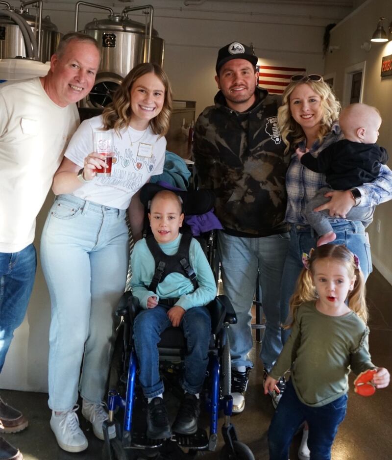 The Brenda Holzer Memorial Foundation completed a project earlier this year for Axel Johnson (8), a child affected by Cytomegalovirus. The foundation renovated the Johnson family's garage into a fully functional bedroom and bathroom for Axel.